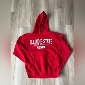Illinois State University Red Hoodie women’s Sz Med